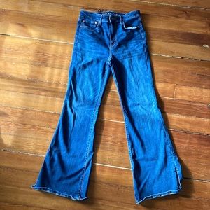 American Eagle Super Hi-Rise Flare